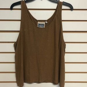 GUC L Jungmaven Brown Hemp Tee Tank